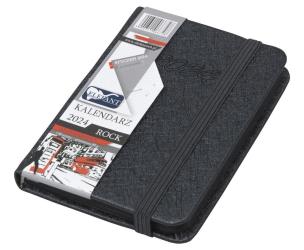 Opakowanie Kalendarz 2024 A7 tygodniowy Rock grafitowy