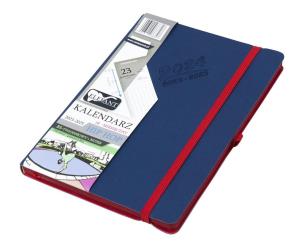 Opakowanie Kalendarz 2024 B5 18M + notes Hip hop granatowy