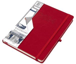 Opakowanie Kalendarz 2024 B5 tygodniowy Jazz czerwony