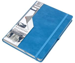 Opakowanie Kalendarz 2024 B5 tygodniowy Jazz niebieski