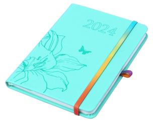 Opakowanie Kalendarz 2024 B6 tygodniowy Hip hop miętowy