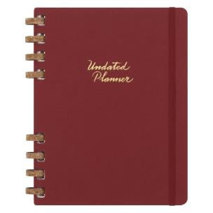 Kalendarz 2024 bez dat XL tw. Crush Cherry Red. Wydawca: Moleskine. Multiszop.pl Opakowanie Kalendarz 2024 bez dat XL tw. Crush Cherry Red