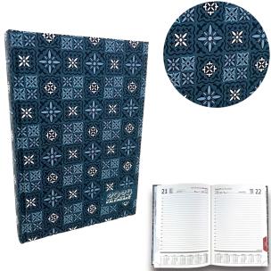 Opakowanie Kalendarz 2024 dzienny sb/nd osobno A5 soft touch lisboa turkus Ev230035