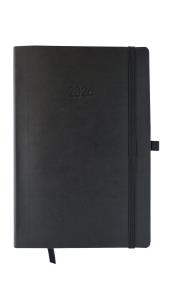 Kalendarz 2024 flex A5 dzienny V3 czarny. Wydawca: AVANTI. Multiszop.pl Opakowanie Kalendarz 2024 flex A5 dzienny V3 czarny