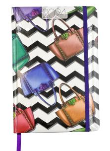 Kalendarz 2024 foto lux z gumką A5 tygodniowy V5. Wydawca: AVANTI. Multiszop.pl Opakowanie Kalendarz 2024 foto lux z gumką A5 tygodniowy V5