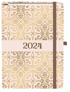 Okładka książki Kalendarz 2024 Glamur Mandala A5 DNS