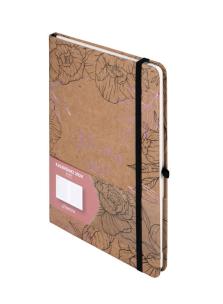 Okładka książki Kalendarz 2024 Kraft Płatki A5 TNS 2024