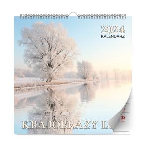 Opakowanie Kalendarz 2024 Krajobrazy lux ścienny