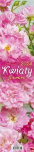 Kalendarz 2024 Kwiaty. Wydawca: Parma Press. Multiszop.pl Opakowanie Kalendarz 2024 Kwiaty