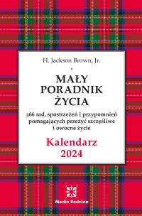 Okładka książki Kalendarz 2024 Mały Poradnik Życia