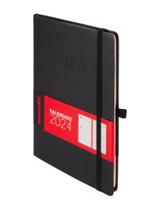 Okładka książki Kalendarz 2024 Memo A5 TDW czarny