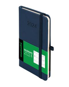 Okładka książki Kalendarz 2024 Memo A6 TDW granat