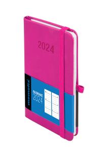 Okładka książki Kalendarz 2024 Memo B6 TDW róż