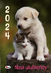 Opakowanie Kalendarz 2024 Nasi ulubieńcy A3-1 ścienny