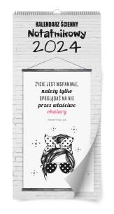 Opakowanie Kalendarz 2024 Notatnikowy ścienny