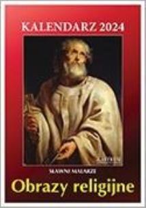 Opakowanie Kalendarz 2024 Obrazy religijne