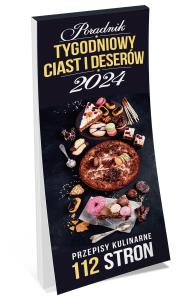 Opakowanie Kalendarz 2024 Poradnik ciast i deserów tygodniowy