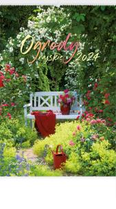 Opakowanie Kalendarz 2024 Reklamowy Ogrody rajskie