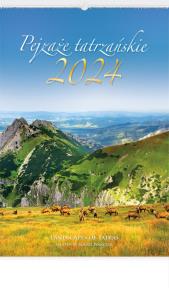 Opakowanie Kalendarz 2024 Reklamowy Pejzaże tatrzańskie