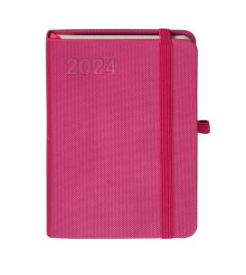 Okładka książki Kalendarz 2024 Rubi A6 różowy TDW