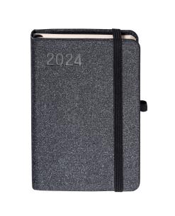 Okładka książki Kalendarz 2024 Sakura A6 czarny TDW