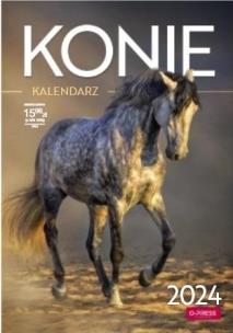 Opakowanie Kalendarz 2024 ścienny A3 Konie