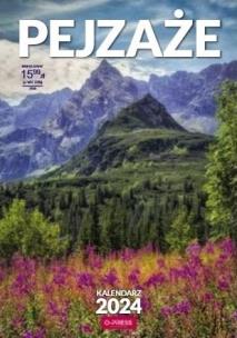 Opakowanie Kalendarz 2024 ścienny A3 Pejzaże