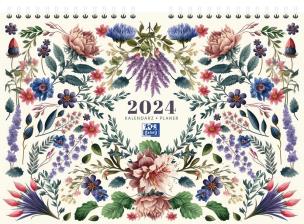 Opakowanie Kalendarz 2024 ścienny A4 Flower OXFORD