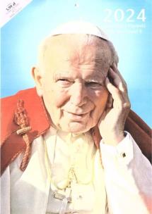 Opakowanie Kalendarz 2024 ścienny A4 Papieski