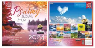 Opakowanie Kalendarz 2024 ścienny Classic Psalmy Słowa życia