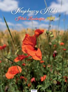 Okładka książki Kalendarz 2024 Ścienny Krajobrazy Polski