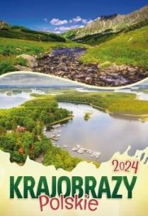 Opakowanie Kalendarz 2024 Ścienny Krajobrazy Polskie
