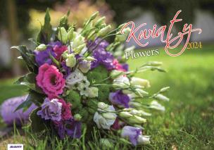 Okładka książki Kalendarz 2024 Ścieny Kwiaty