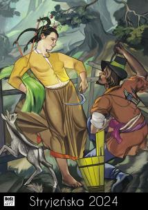 Opakowanie Kalendarz 2024 Stryjeńska A3 pion