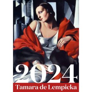 Okładka książki Kalendarz 2024 - Tamara Łempicka A3