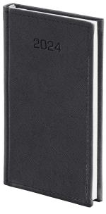Opakowanie Kalendarz 2024 tygodniowy A6 cross czarny