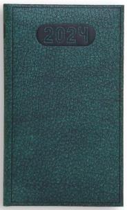 Okładka książki Kalendarz 2024 tygodniowy Print - zielony