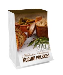 Opakowanie Kalendarz 2024 Vademecum kuchni polskiej zdzierak