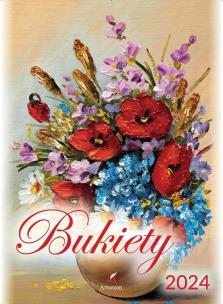 Opakowanie Kalendarz 2024 wieloplanszowy B4 Bukiety