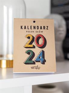 Kalendarz 2024 Zdzierak. Autor: Nadwyraz.com. Multiszop.pl Okładka książki Kalendarz 2024 Zdzierak