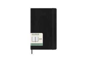 Kalendarz 2025 12M Moleskine L tygodniowy czarny 13x21. Wydawca: Moleskine. Multiszop.pl Opakowanie Kalendarz 2025 12M Moleskine L tygodniowy czarny 13x21