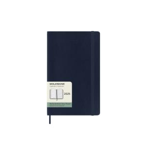 Kalendarz 2025 12M Moleskine L tygodniowy Sapphire Blue 13x21. Wydawca: Moleskine. Multiszop.pl Opakowanie Kalendarz 2025 12M Moleskine L tygodniowy Sapphire Blue 13x21