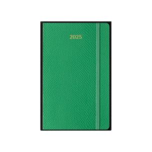 Opakowanie Kalendarz 2025 12M Moleskine L tygodniowy skóra węża zielony 13x21