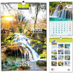 Opakowanie Kalendarz 2025 7 Plansz B3 Woda