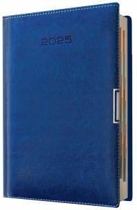 Kalendarz 2025 A4 dzienny planer niebieski. Wydawca: Evena. Multiszop.pl Opakowanie Kalendarz 2025 A4 dzienny planer niebieski
