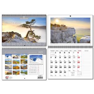 Opakowanie Kalendarz 2025 A4 terminarz 13 plansz Polskie Góry