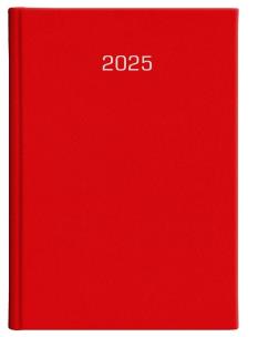 Opakowanie Kalendarz 2025 A4 tygodniowy Albit czerwony