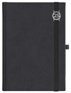 Opakowanie Kalendarz 2025 A4 tygodniowy Cross z gumką czarny