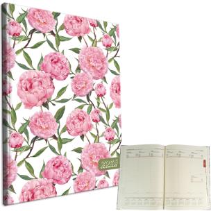 Opakowanie Kalendarz 2025 A4 tygodniowy Peonie