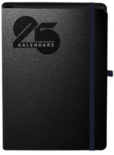 Okładka książki Kalendarz 2025 A5 Black Gold DNS